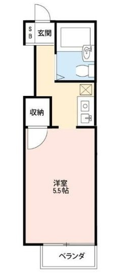 パティオ橋本の間取り