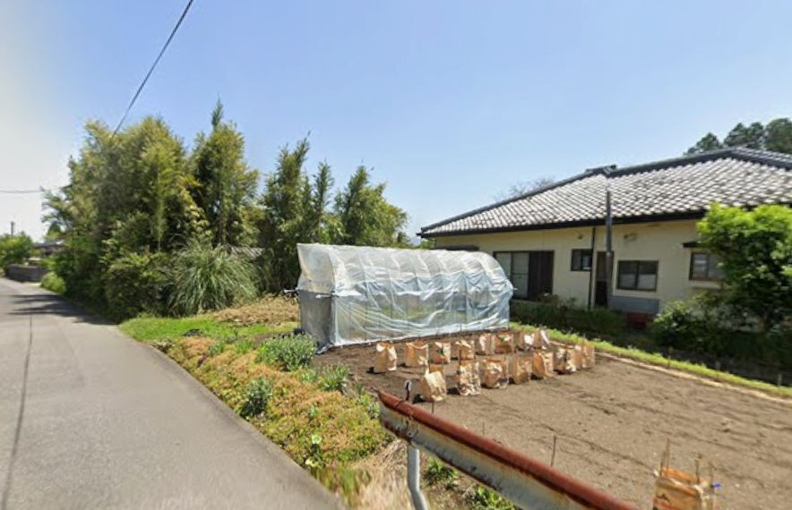 都城市上水流町の売地の外観