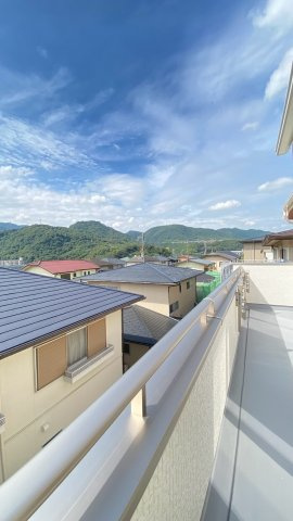清瀬台のバルコニー