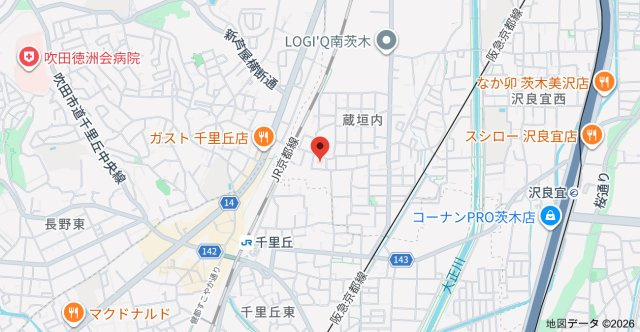 ラフォーレエスティの地図