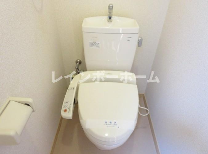 アムール POPO【仲介手数料：50％OFF】対象物件！のトイレ|落ち着いたトイレです