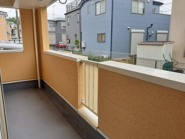 ラ・エスポワールＡのバルコニー