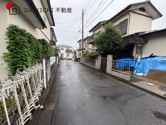 【前面道路含む現地写真】 | 鶴ヶ島市脚折　中古戸建