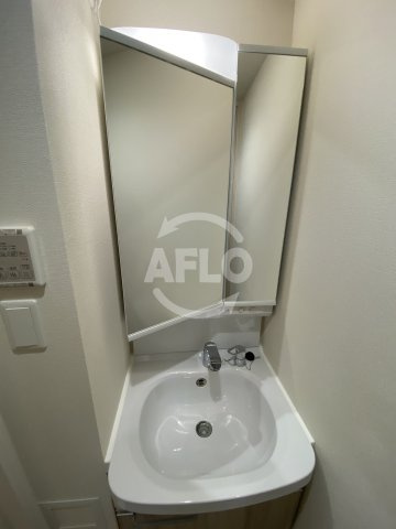 レシオス大阪城北詰の洗面所|レシオス大阪城北詰　独立洗面化粧台