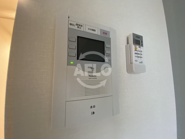レシオス大阪城北詰のセキュリティ|レシオス大阪城北詰　TV付モニターフォン