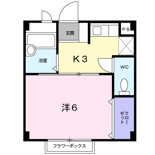 【間取り】 | エスポワール