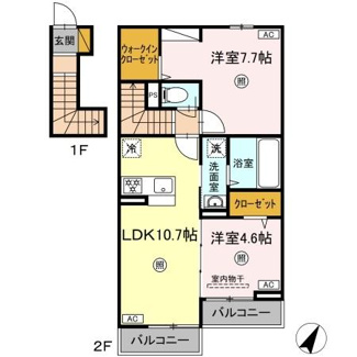 【間取り】 | la casa dolce