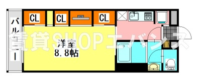 【間取り】 | リブリ・カステッロ