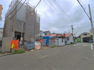 【前面道路含む現地写真】 | 名古屋市中村区荒輪井町１丁目15-2【仲介手数料無料】新築一戸建て　1号棟