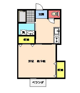 パレス小沢7の間取り