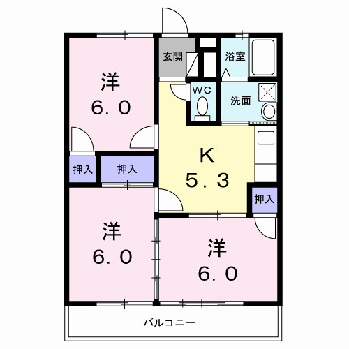 【間取り】 | ロイヤルＦＵＪＩ