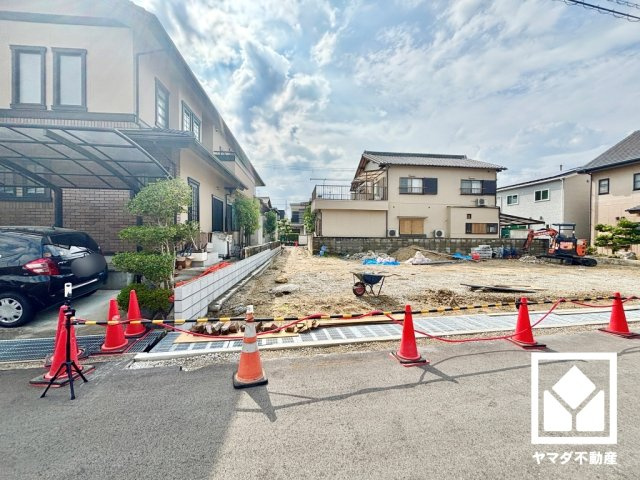 京田辺市草内山科　1期の外観|8月28日　現地写真更新