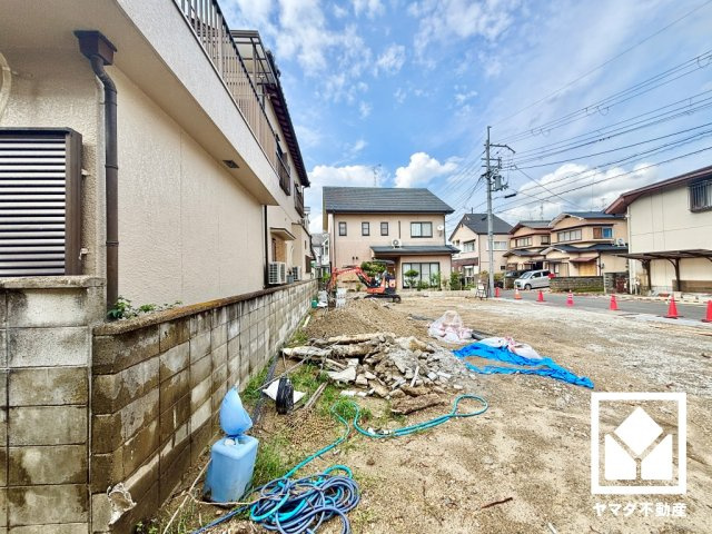 京田辺市草内山科　1期の外観|8月28日　現地写真更新