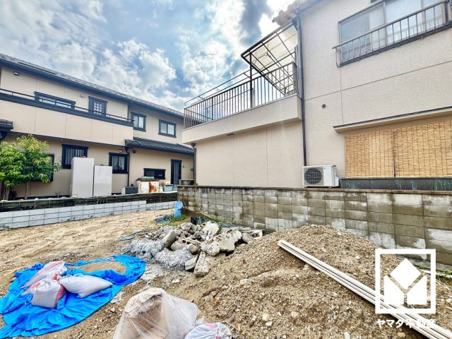 京田辺市草内山科　1期の外観|8月28日　現地写真更新