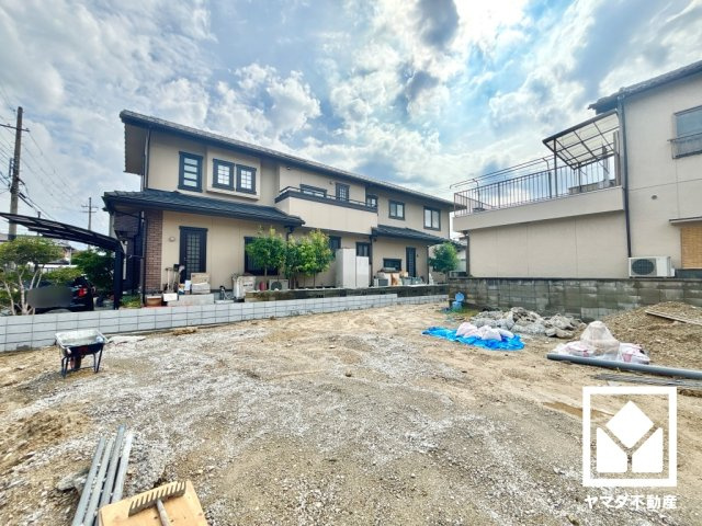 京田辺市草内山科　1期の外観|8月28日　現地写真更新
