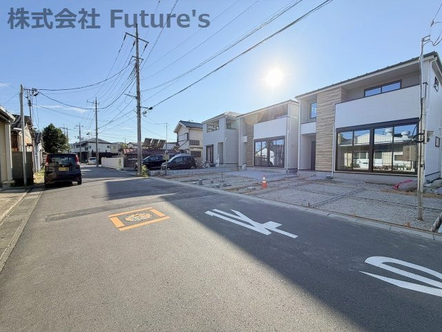 三郷市高州3丁目　新築戸建　全2棟　2号棟の前面道路含む現地写真|前面道路含む現地写真です。