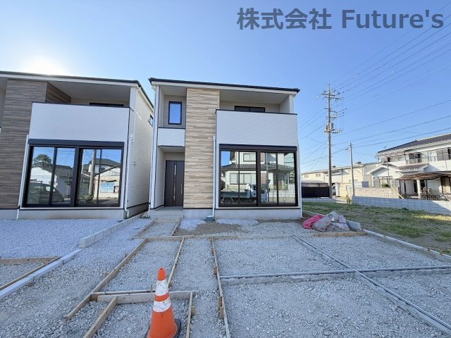 三郷市高州3丁目　新築戸建　全2棟　2号棟の外観|現地の写真になります。