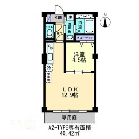 プランドールＥＳの間取り|間取図