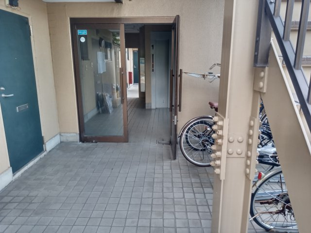 ベルレージュのエントランス
