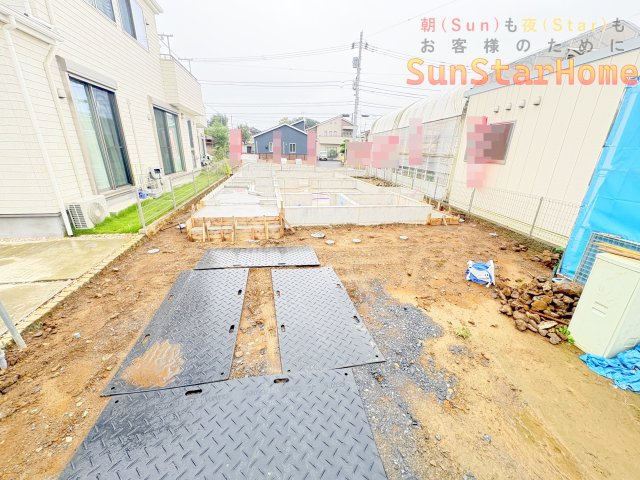 【サンスターホーム】羽村市羽加美3丁目　未来エコ住宅新築1号棟の外観