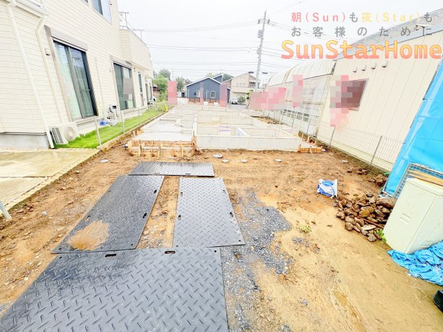 【サンスターホーム】羽村市羽加美3丁目　未来エコ住宅新築1号棟の外観