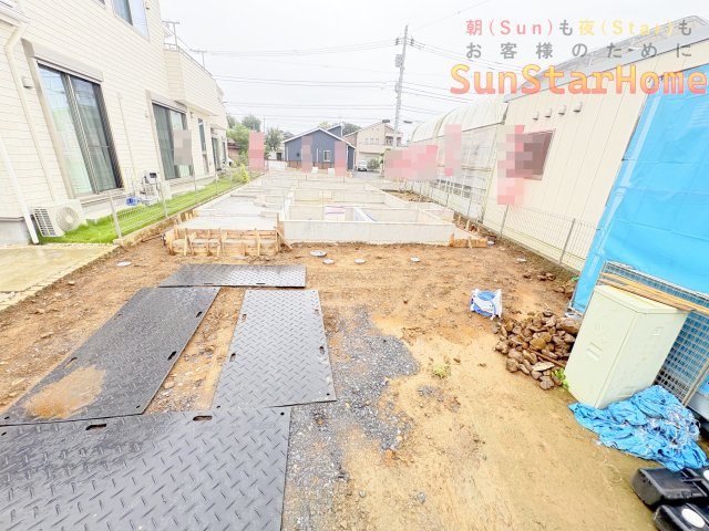 【サンスターホーム】羽村市羽加美3丁目　未来エコ住宅新築1号棟の外観