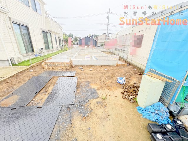 【サンスターホーム】羽村市羽加美3丁目　未来エコ住宅新築1号棟の外観