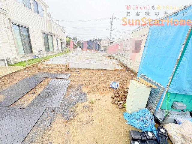 【サンスターホーム】羽村市羽加美3丁目　未来エコ住宅新築1号棟の外観