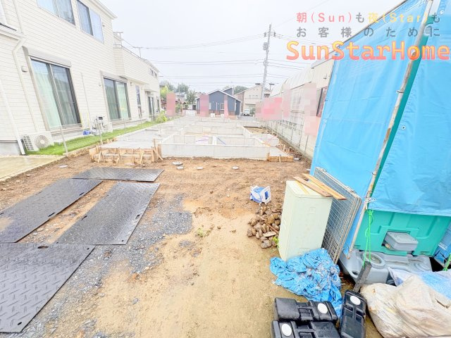 【サンスターホーム】羽村市羽加美3丁目　未来エコ住宅新築1号棟の外観