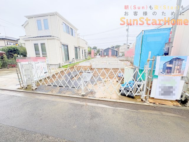 【サンスターホーム】羽村市羽加美3丁目　未来エコ住宅新築1号棟の外観