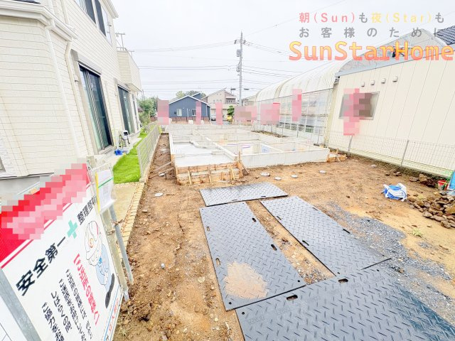 【サンスターホーム】羽村市羽加美3丁目　未来エコ住宅新築1号棟の外観