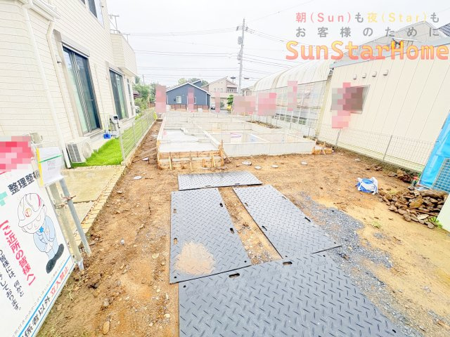 【サンスターホーム】羽村市羽加美3丁目　未来エコ住宅新築1号棟の外観
