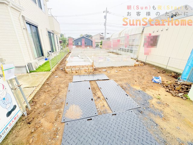 【サンスターホーム】羽村市羽加美3丁目　未来エコ住宅新築1号棟の外観