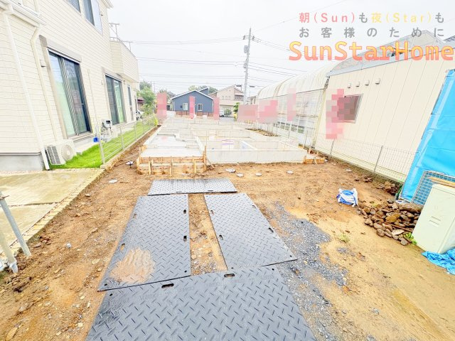 【サンスターホーム】羽村市羽加美3丁目　未来エコ住宅新築1号棟の外観
