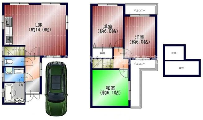 横沼町3丁目中古戸建の間取り|売主様居住中ですが、実際に中を見ていただければイメージは変わると思います！
是非一度ご内覧下さいませ！