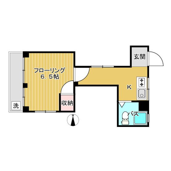 【間取り】 | 大陸コーポ