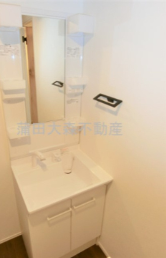 ECREDE蒲田(エクレーデ蒲田)の洗面所|洗面脱衣所　独立洗面台