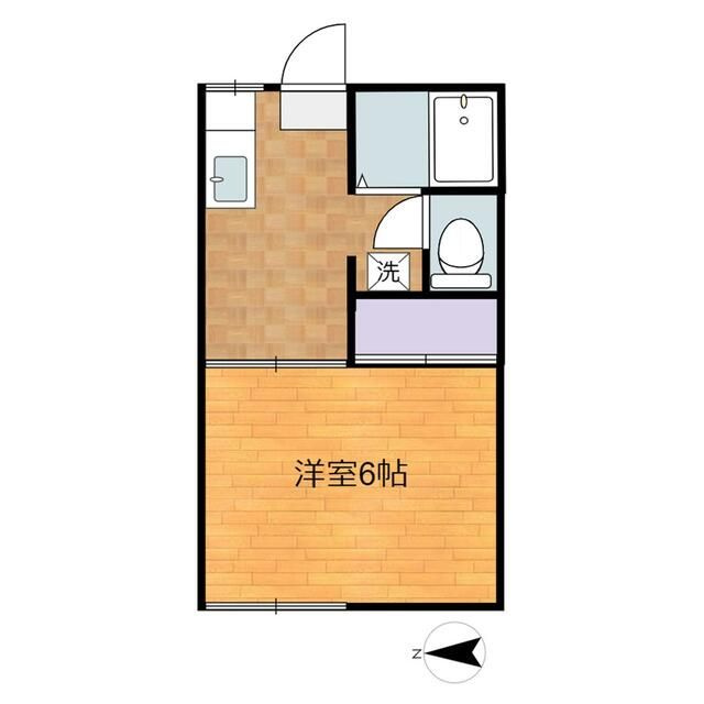 稲荷山ハイツの間取り