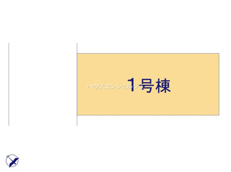 【区画図】 | 名古屋市中村区宿跡町２丁目89-4【仲介手数料無料】新築一戸建て　1号棟