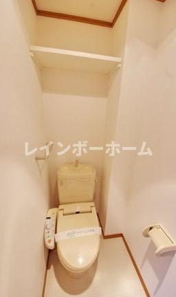 シャテロハイツ弐番館のトイレ