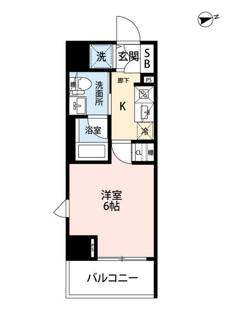 グラントゥルース大森ライズの間取り