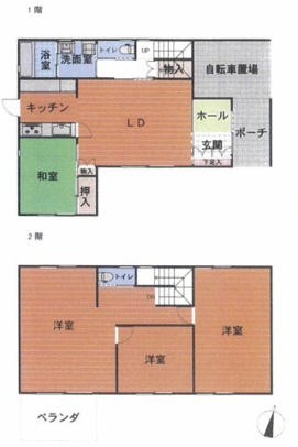 和歌山市手平4丁目・中古戸建・80429の画像