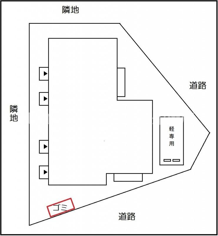 プルメリア幕張の区画図