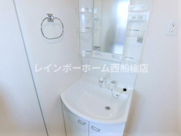プルメリア幕張の独立洗面台