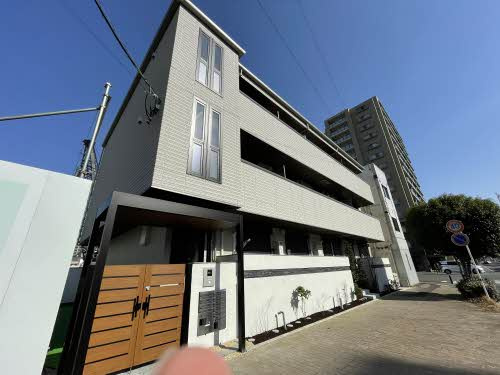 熊本市中央区九品寺１丁目の賃貸マンションの外観