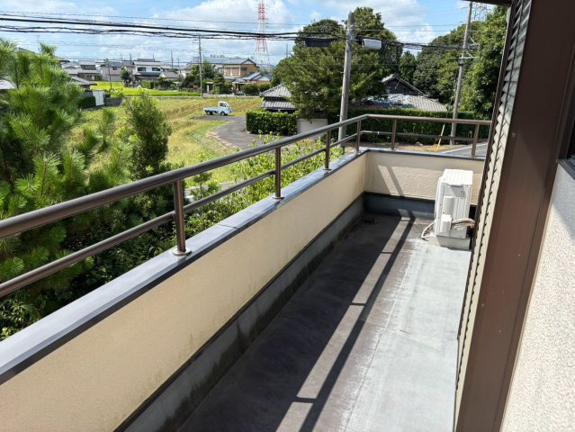 中古戸建のバルコニー