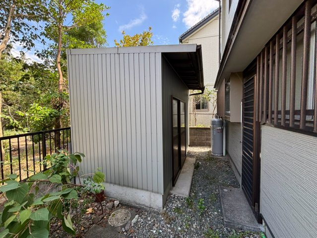 中古戸建の庭