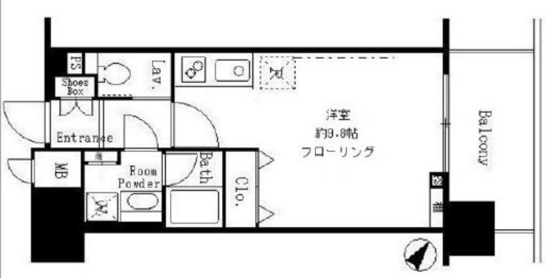 サンクレール荒川ブランガーデンの間取り