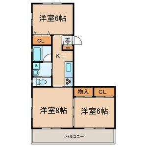 アムリタの間取り|間取りです。