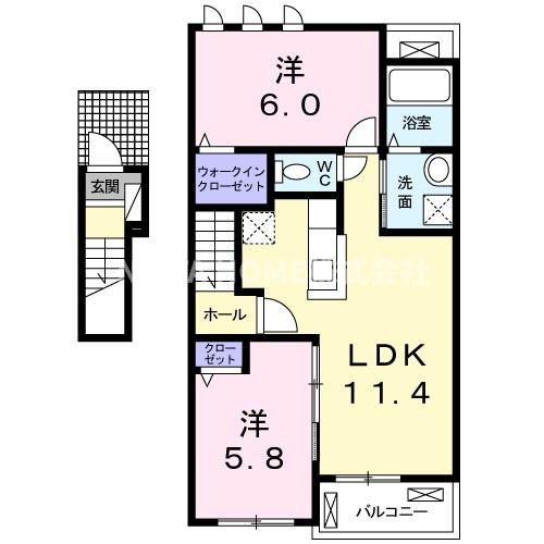 丹波市氷上町成松のアパート